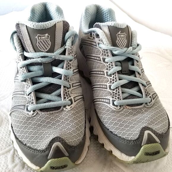 K-Swiss Tubes Sneakers Gray Athletic Shoes Women's Size 7 - Picture 3 of 16